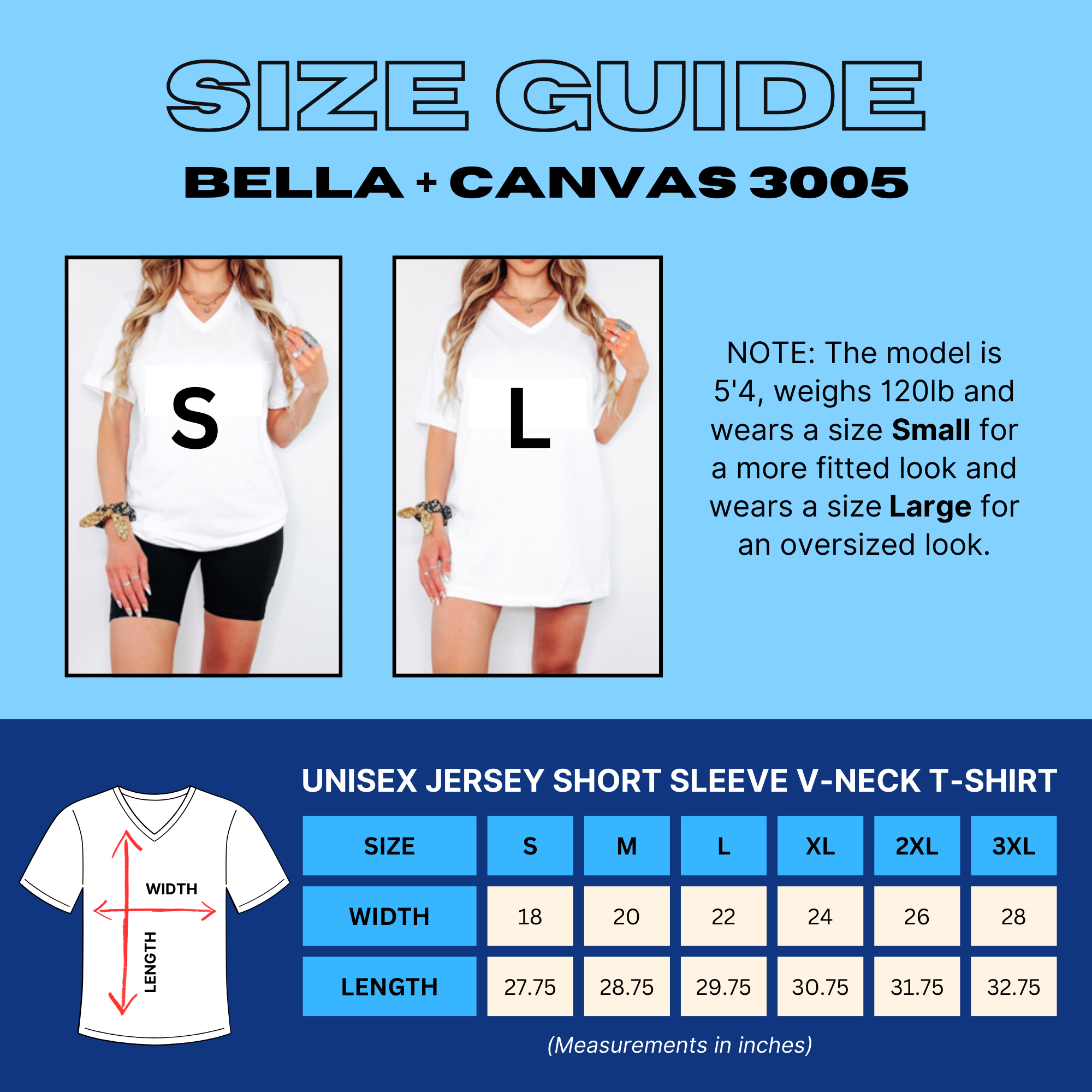 Adult V-Neck T-Shirt